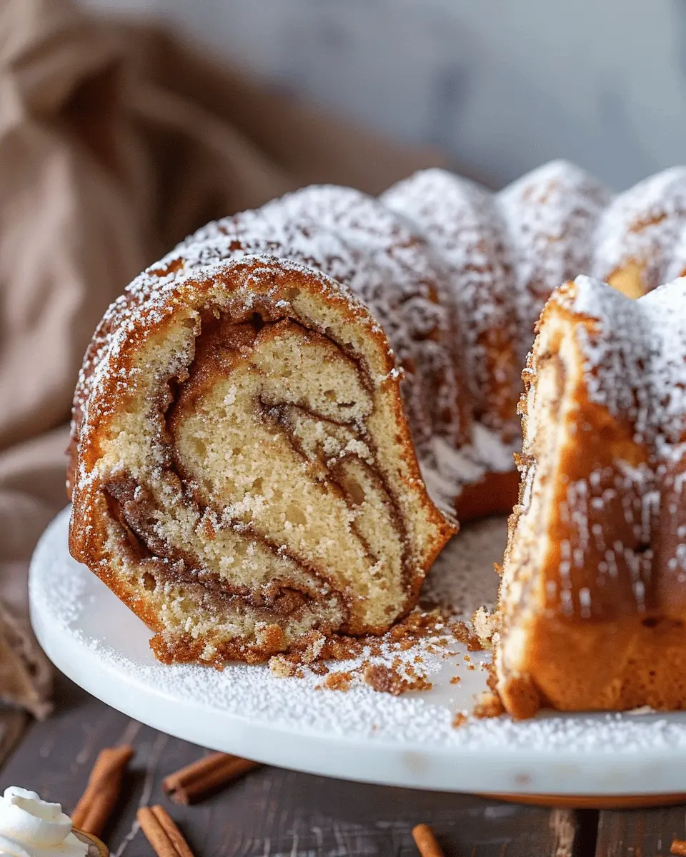 Cinnamon Swirl Bundt Cake: The Best Indulgent Recipe Ever