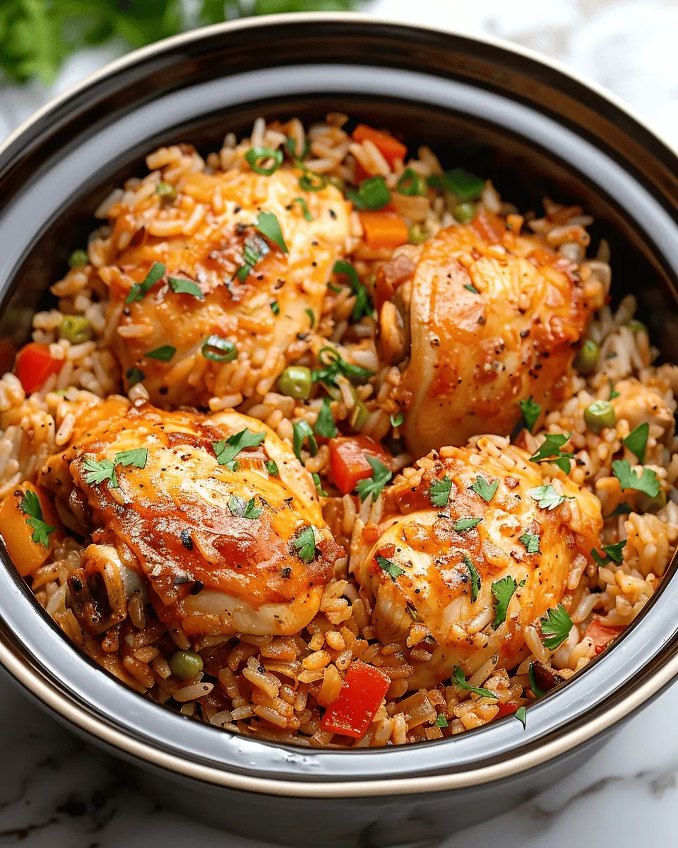 Dump and Go Crockpot Cajun Chicken and Rice: Easy Comfort Dish
