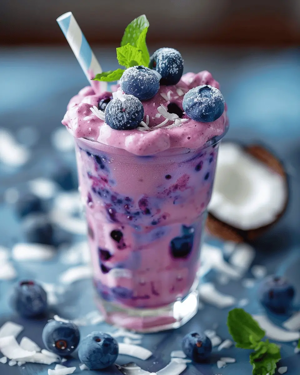 Blueberry Coconut Chill: Your Best Refreshing Treat for Summer