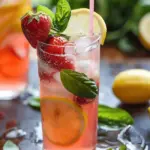 Strawberry Basil Lemonade