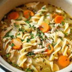 Crockpot Chicken Noodle Soup