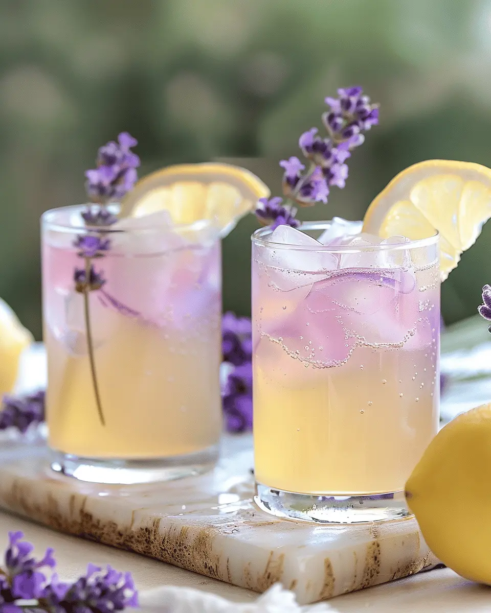 Lavender Lemonade Fizz: Refreshing Twist for a Summer Day