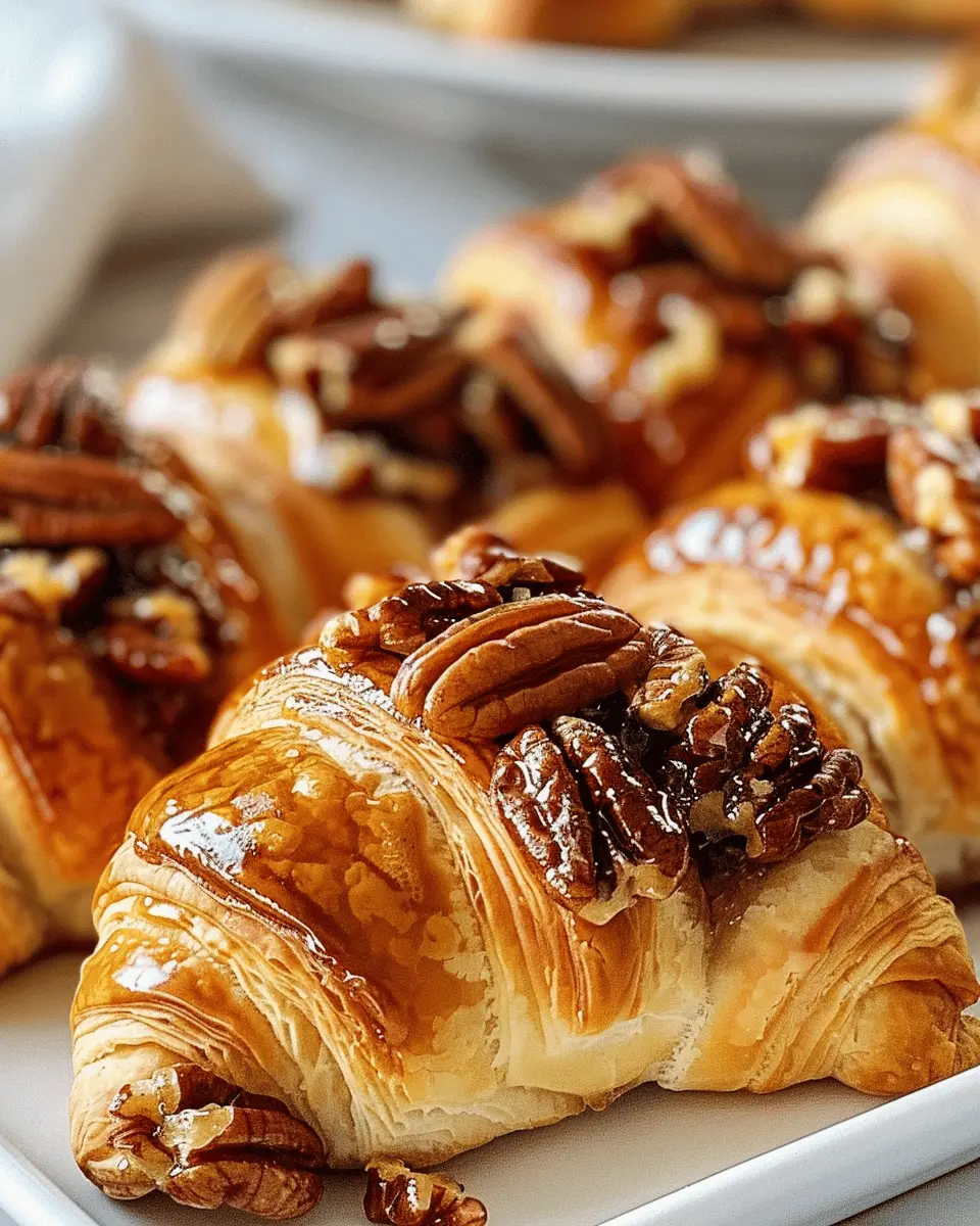 Pecan Pie Crescent Rolls: Easy and Indulgent Holiday Treats