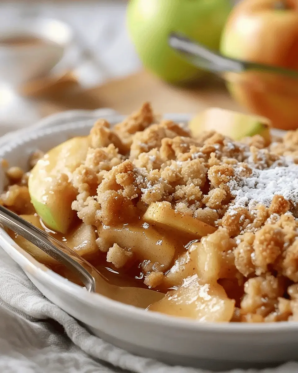 Classic Apple Crumble: The Best Homemade Comfort Dessert