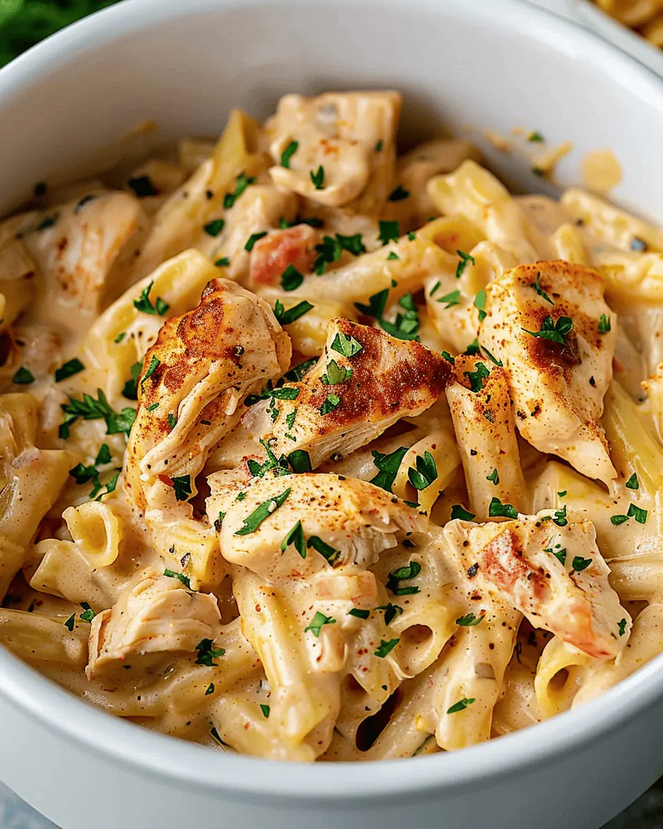 Crock Pot Creamy Cajun Chicken Pasta: Easy Comfort Food Delight