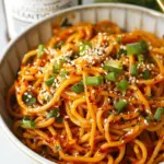 Sriracha Chili Garlic Oil Noodles