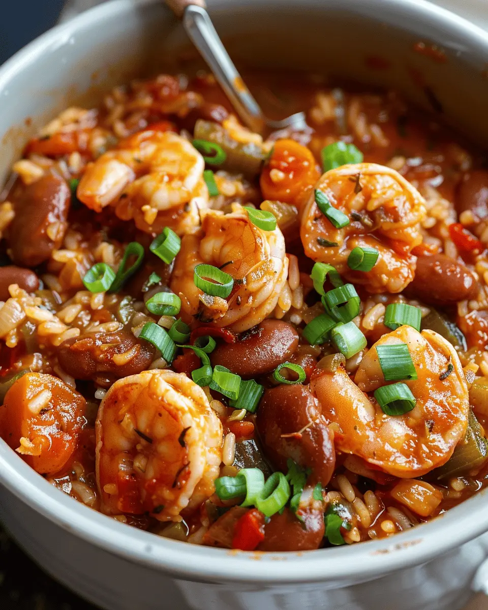 Dump and Go Crockpot Jambalaya: Easy Turkey Bacon Delight