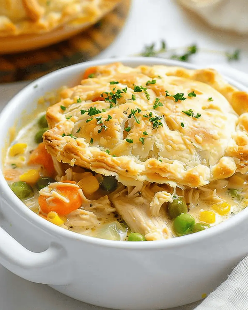 Easy Slow Cooker Chicken Pot Pie: A Cozy Comfort Food Delight