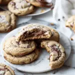 Nutella Stuffed Cookies