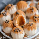 Pumpkin Cheesecake Truffles