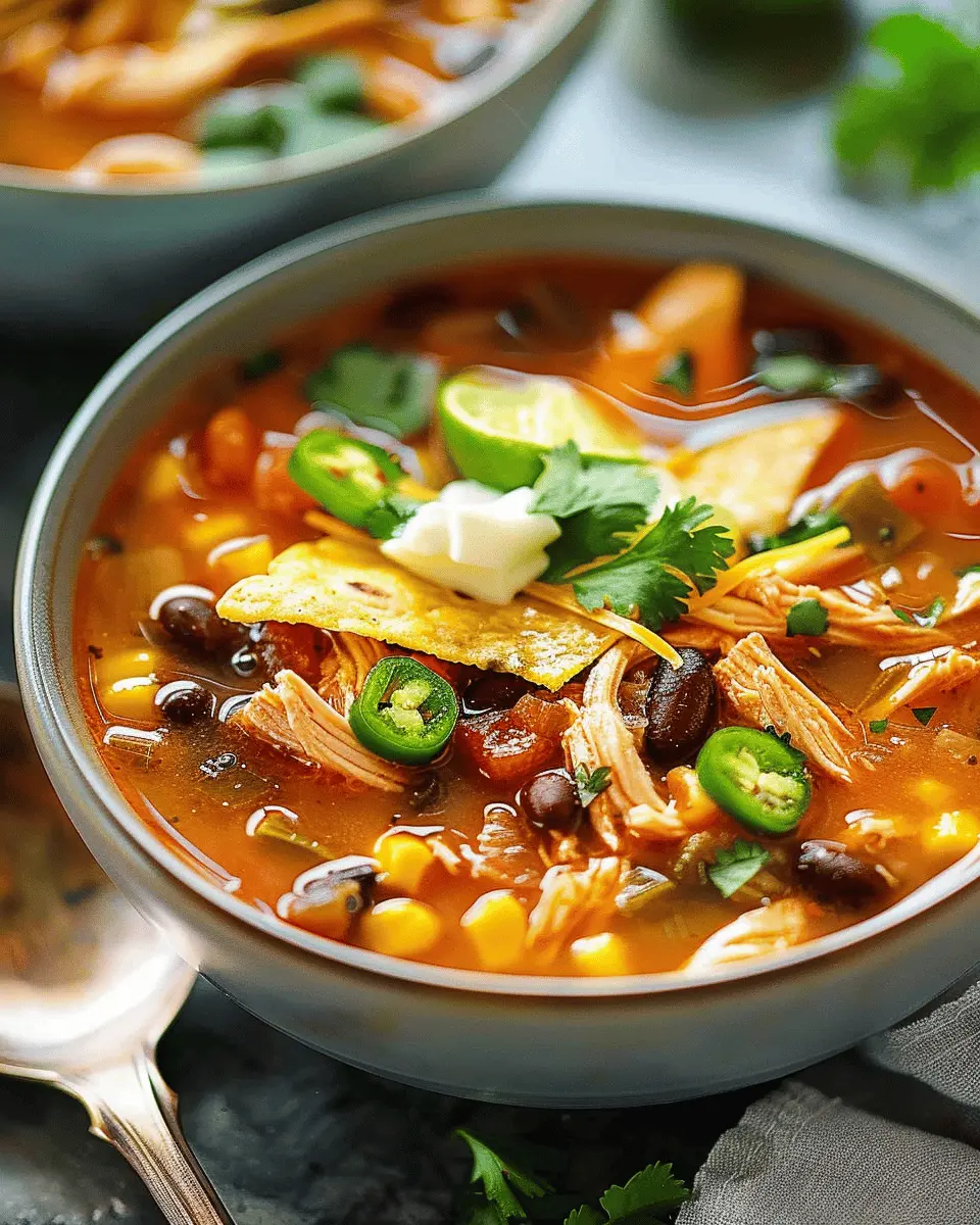 Chicken Tortilla Soup: The Easy Comfort Food You’ll Love