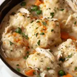 Dump and Go Crockpot Chicken and Dumplings