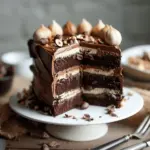 Hazelnut And Chocolate Layer Cake