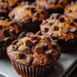 Pumpkin Chocolate Muffins