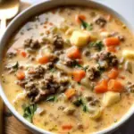 Cheeseburger Soup