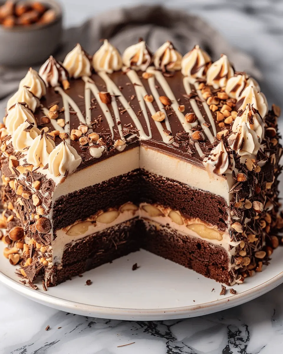 Hazelnut and Chocolate Layer Cake: The Best Indulgent Delight