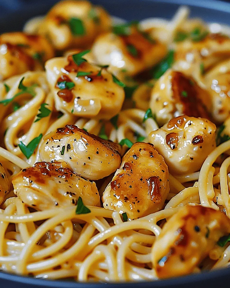Garlic Butter Chicken Pasta: The Easy Indulgence You’ll Love