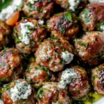 Keto Greek Meatballs