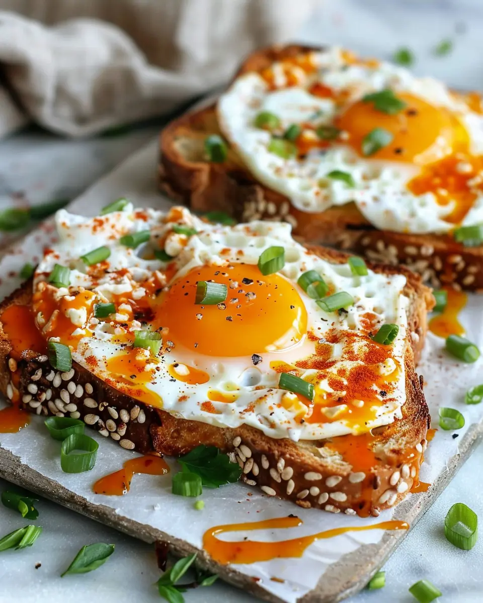 Cottage Cheese Egg Sriracha Protein Toast: A Delicious Boost