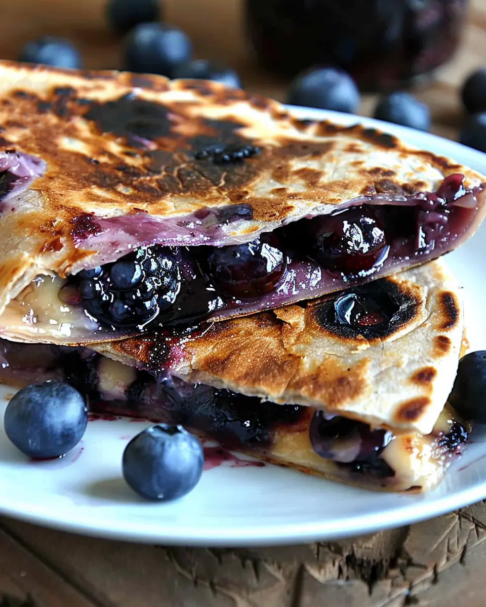 Blueberry Breakfast Quesadilla: Easy, Tasty Twist for Mornings