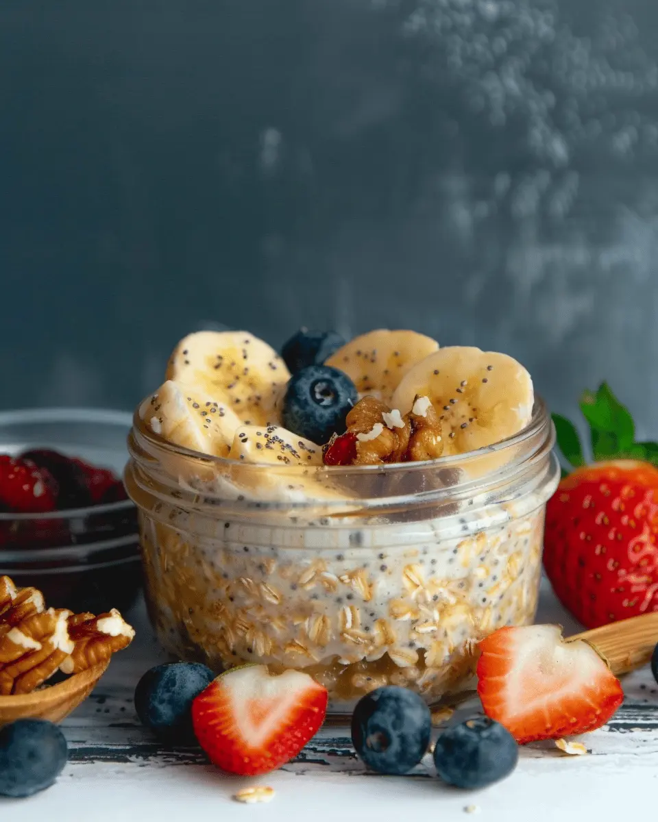 High-Protein Overnight Oats: Easy, Delicious, and Satisfying