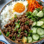 Quick & Easy Korean Ground Beef Bowl