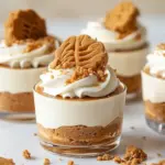 No-Bake Lotus Biscoff Cheesecake Cups