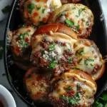Irresistible Garlic Parmesan Cheeseburger Bombs