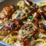 Blackened Cajun Chicken Alfredo
