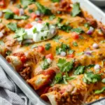 Easy Ground Beef Enchiladas