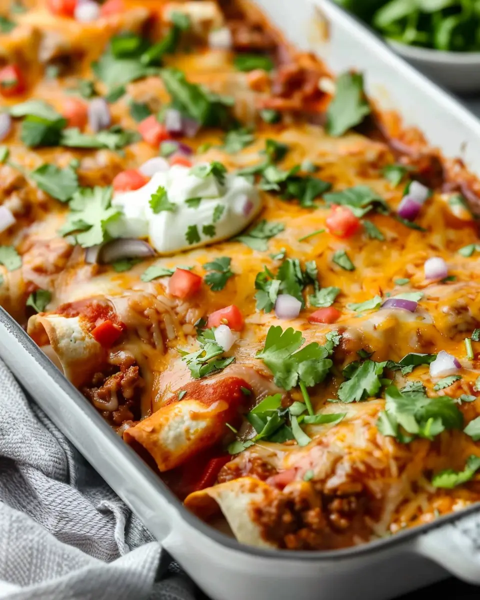 Easy Ground Beef Enchiladas: Delight Your Family with This Simple Recipe
