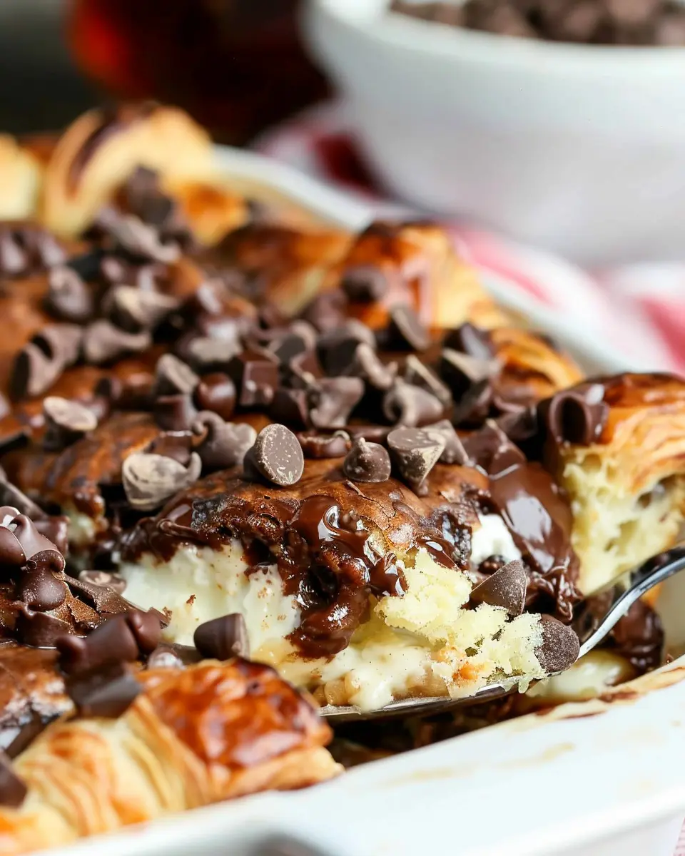 Chocolate Croissant Breakfast Bake: Easy and Indulgent Morning Treat
