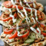 Chicken Gyro Flatbread