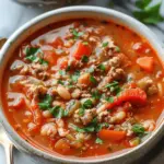 Easy Stuffed Pepper Soup