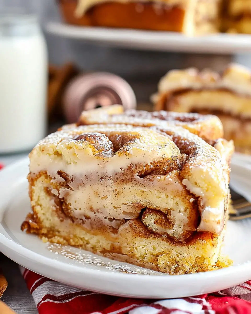 Cinnamon Roll Cake: The Easy Indulgence Your Breakfast Needs