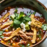 Crockpot Chicken Tortilla Soup