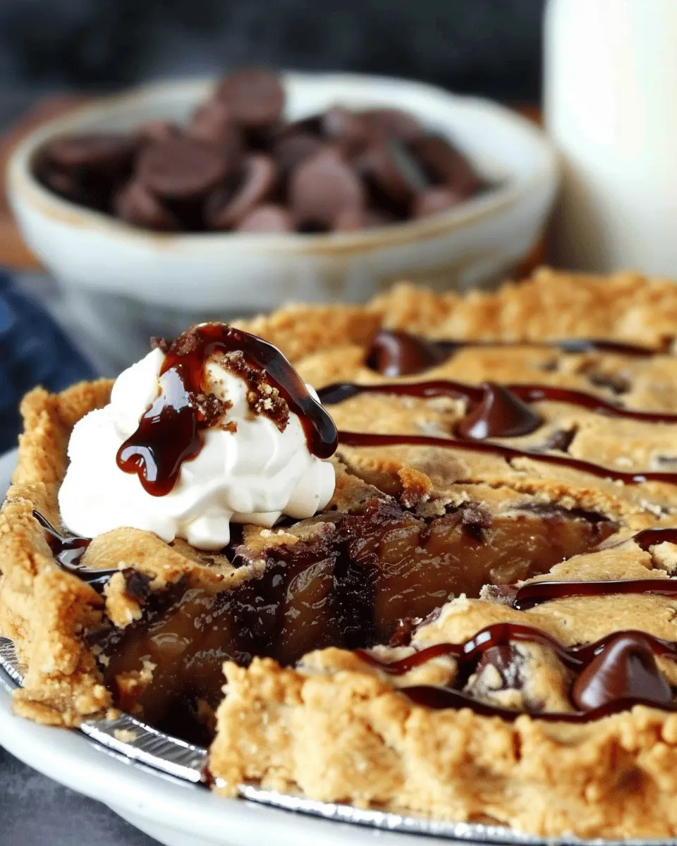 Deep Dish Cookie Pie: The Indulgent Dessert You’ll Love