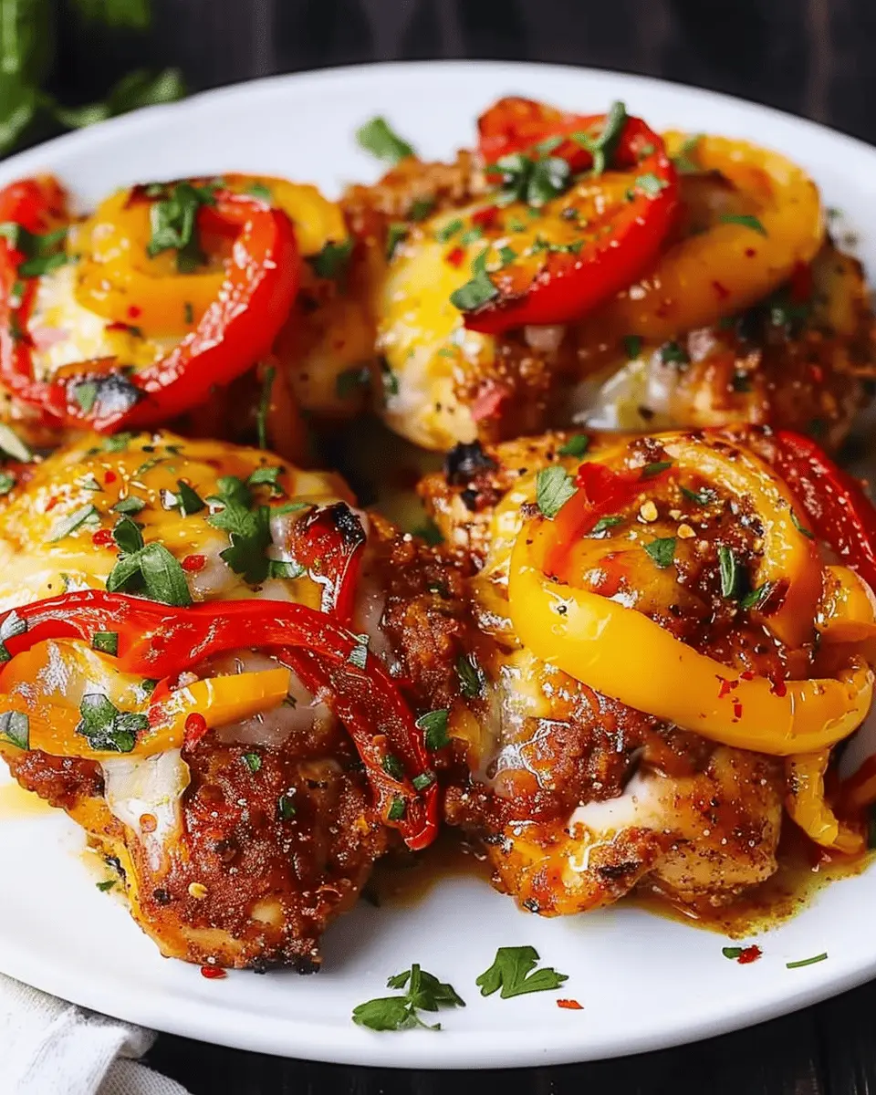 Cajun Chicken with Bell Peppers: Easy Comfort Food Delight
