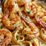 Creamy Cajun Shrimp Pasta