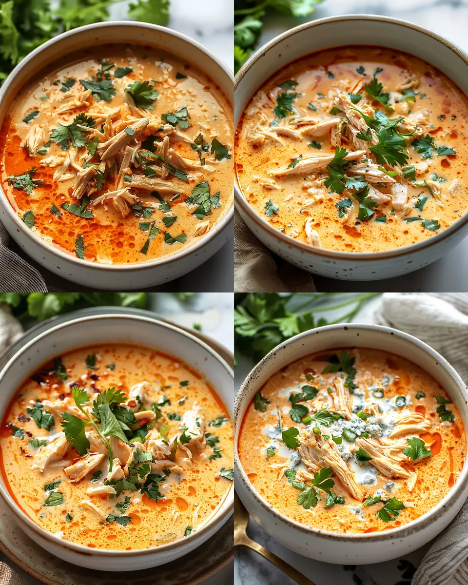 Keto Buffalo Chicken Soup: Easy Comfort with Turkey Bacon Delight