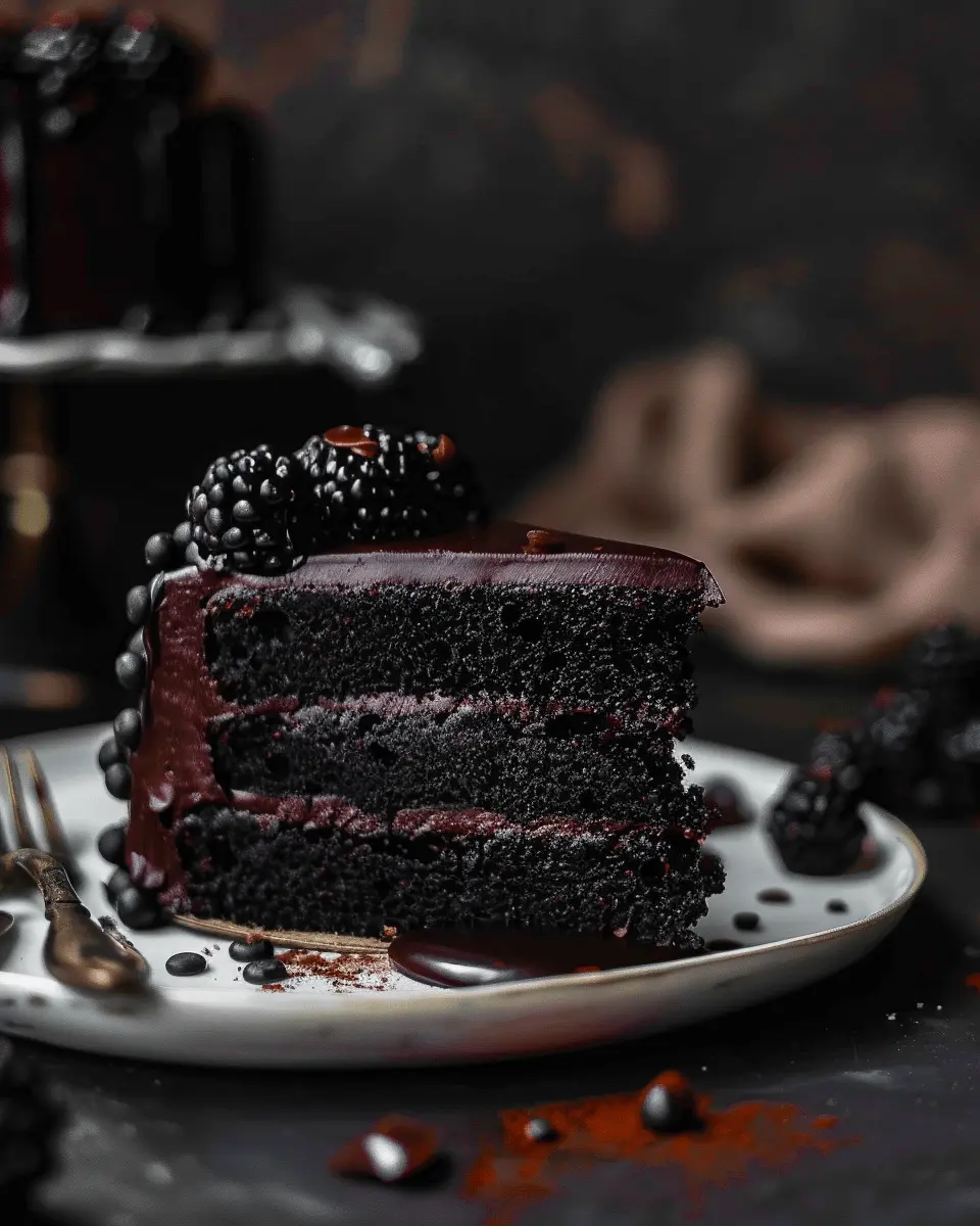 Spooky Black Velvet Halloween Cake: Easy Indulgence for All