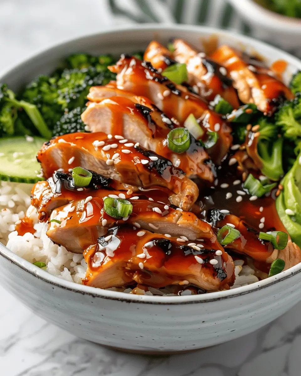 Healthy Sticky Chicken Bowls Recipe: A Flavorful Twist for Dinner