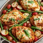 Healthy Chicken Parmesan with Vegetables