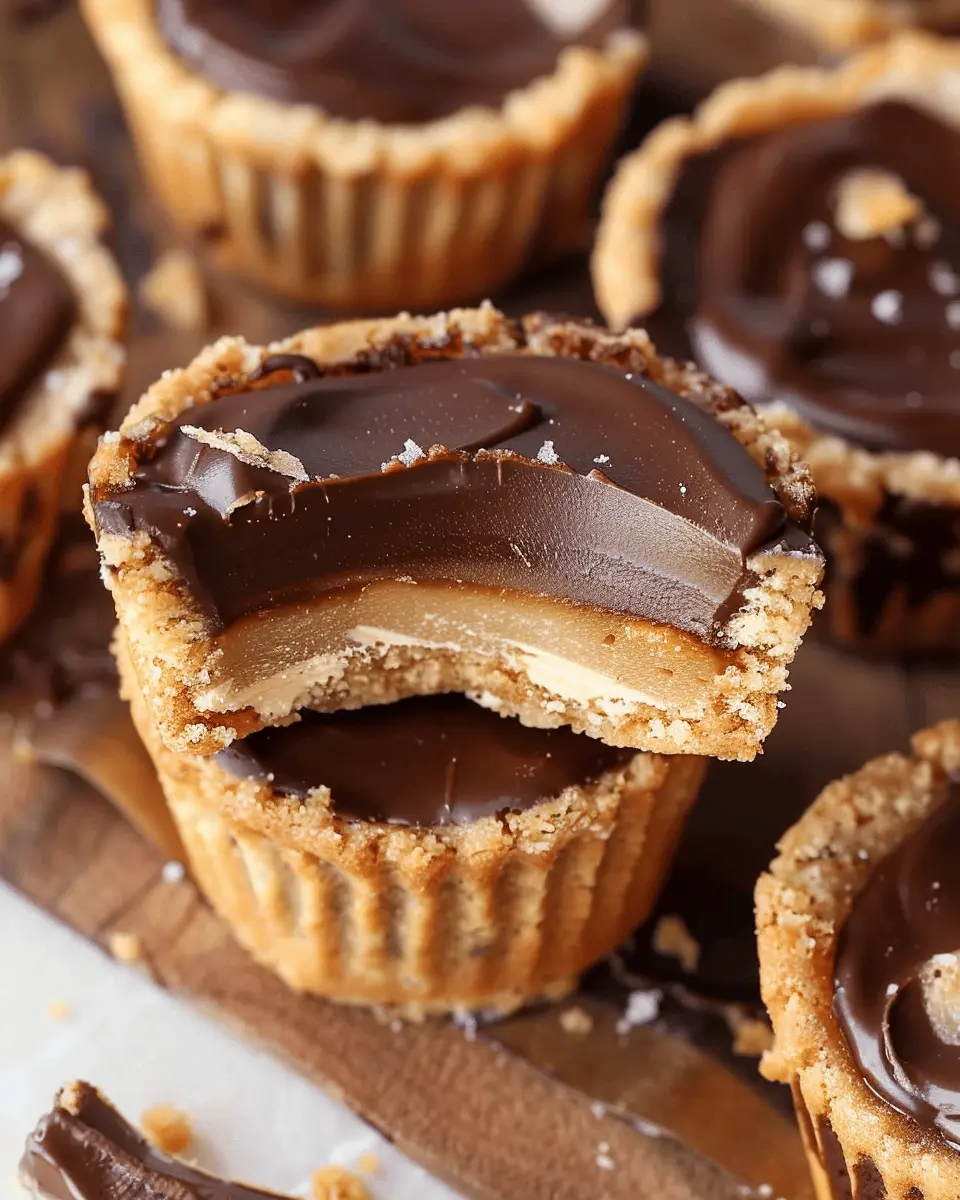 Healthy Twix Cookie Cups: Indulgent Treats for Guilt-Free Snacking