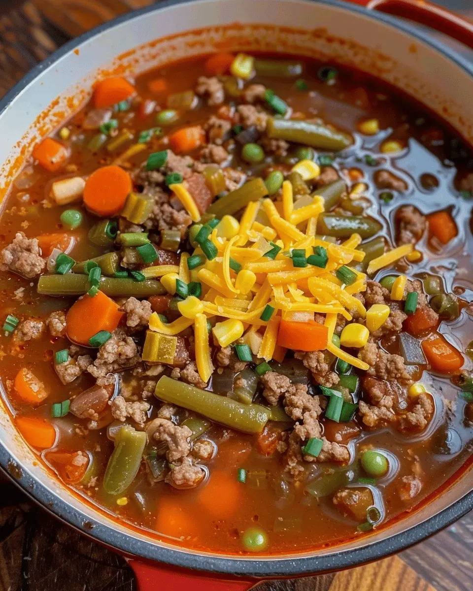 Hamburger Soup: The Best Cozy Comfort Food You’ll Love
