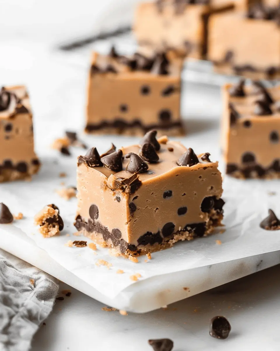 Healthy No-Bake Cookie Dough Bars for a Guilt-Free Indulgence