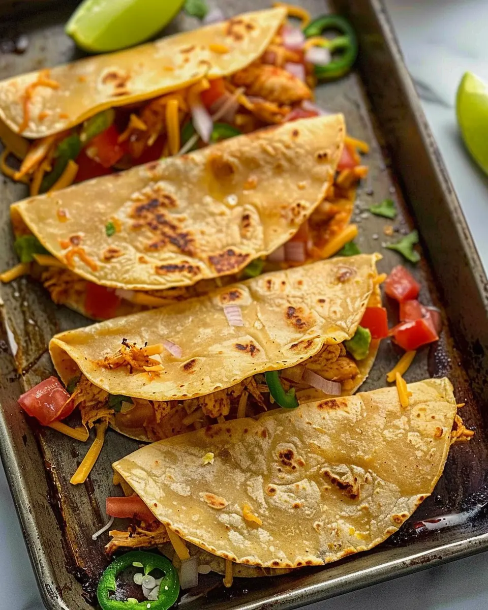 Baked Chicken Tacos: Easy, Flavor-Packed Family Favorite