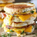 Freezer Breakfast Sandwiches