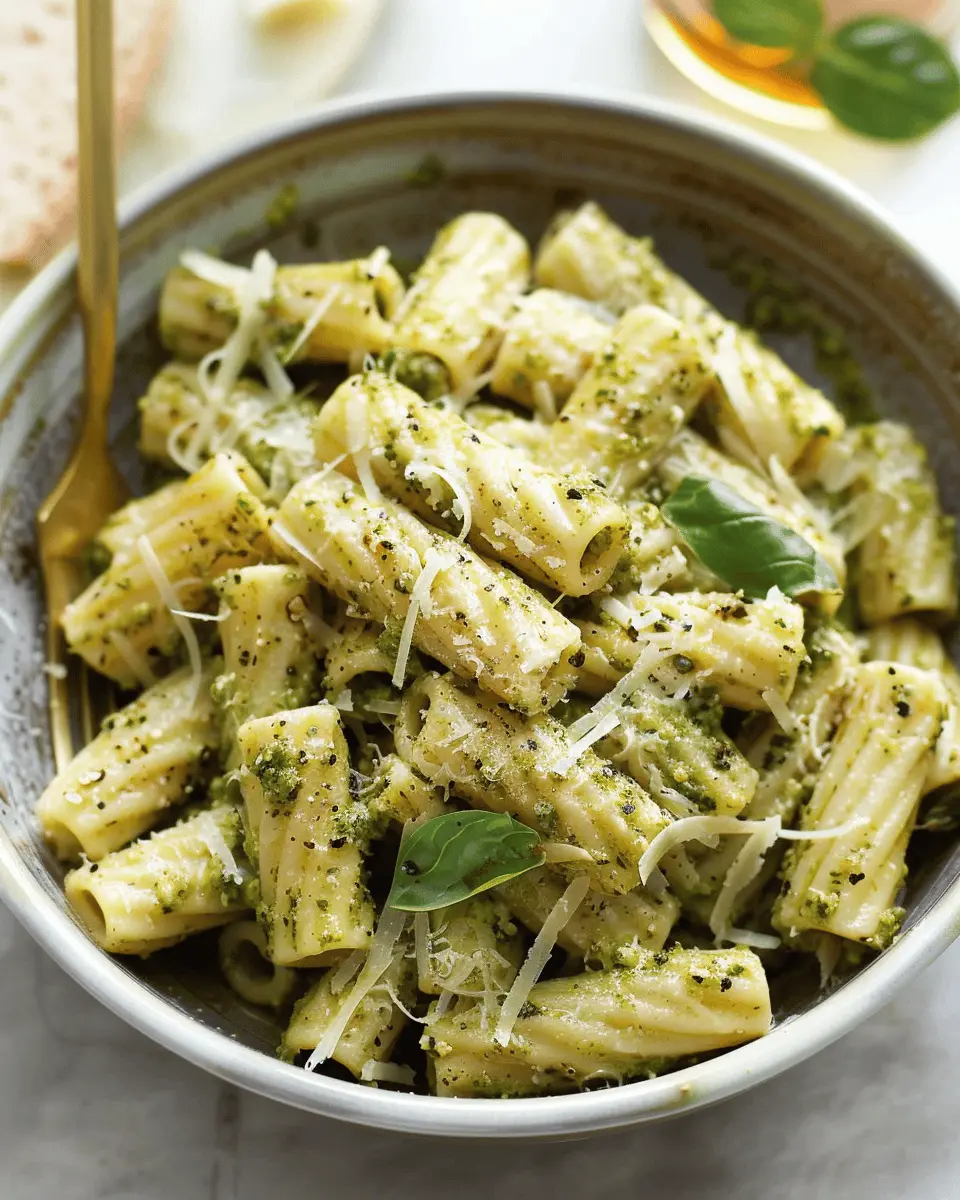 Easy Pesto Pasta with Turkey Bacon: A Quick, Flavorful Meal