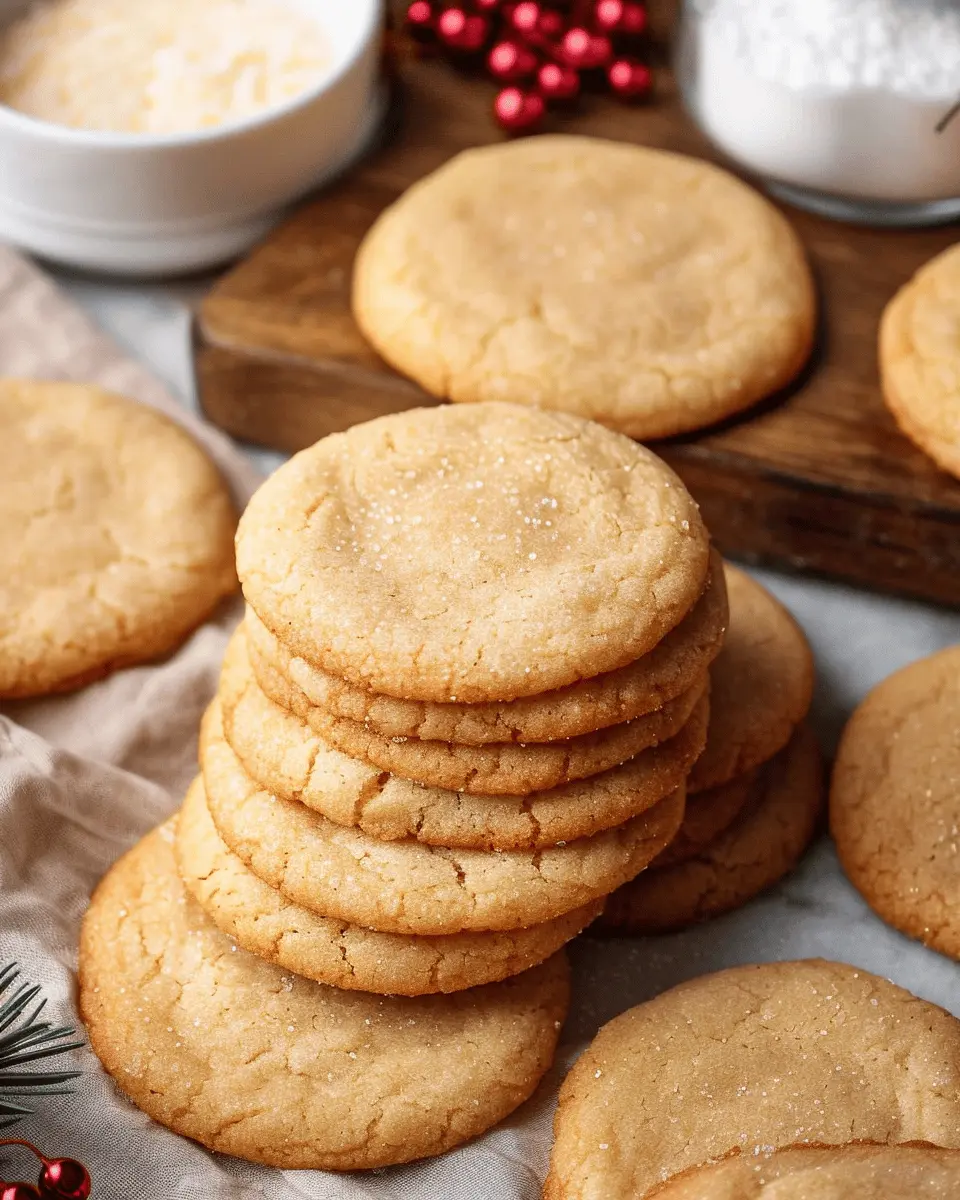 Chewy Sugar Cookies: The Best Recipe for Sweet Homemade Bliss